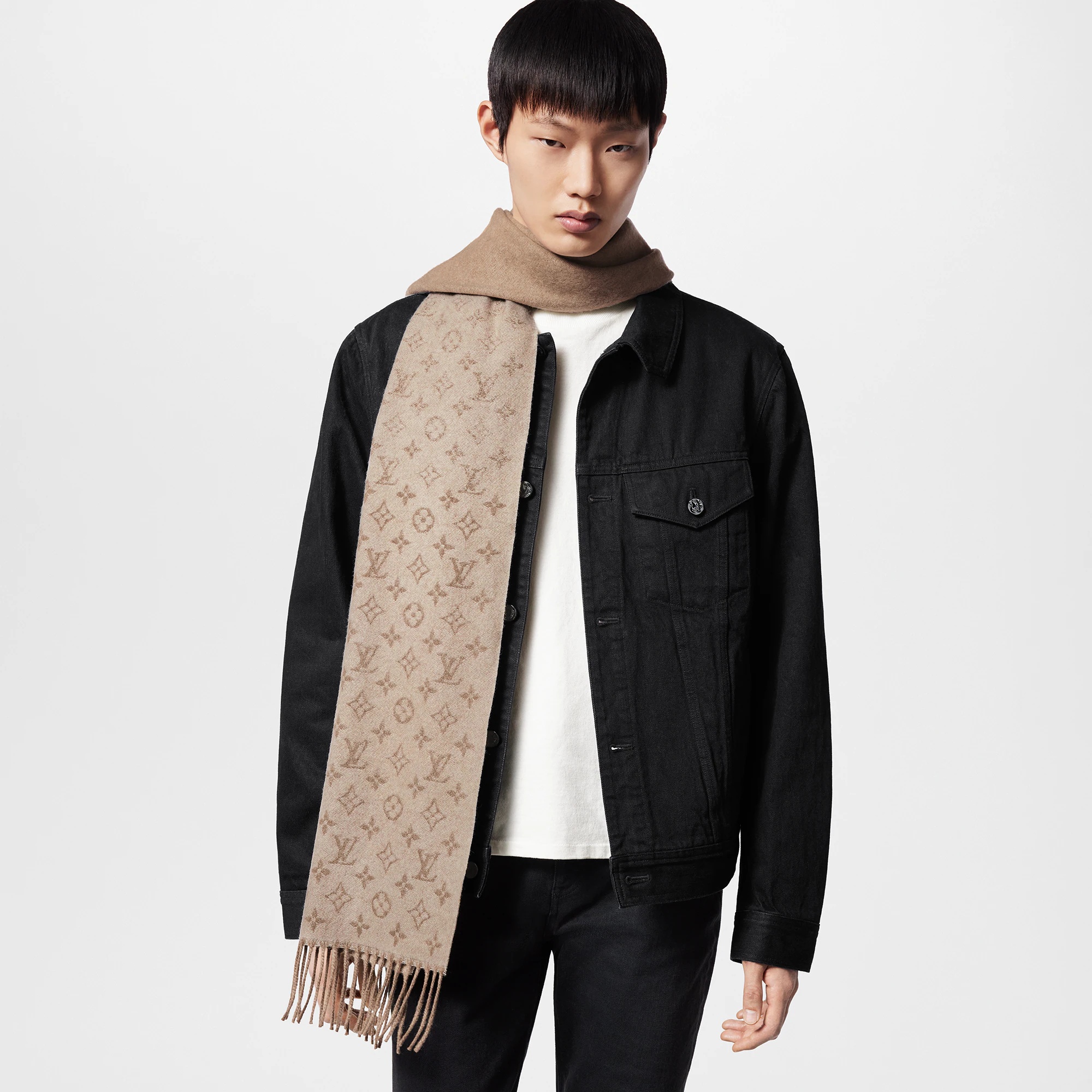 Monogram Gradient Scarf - 6