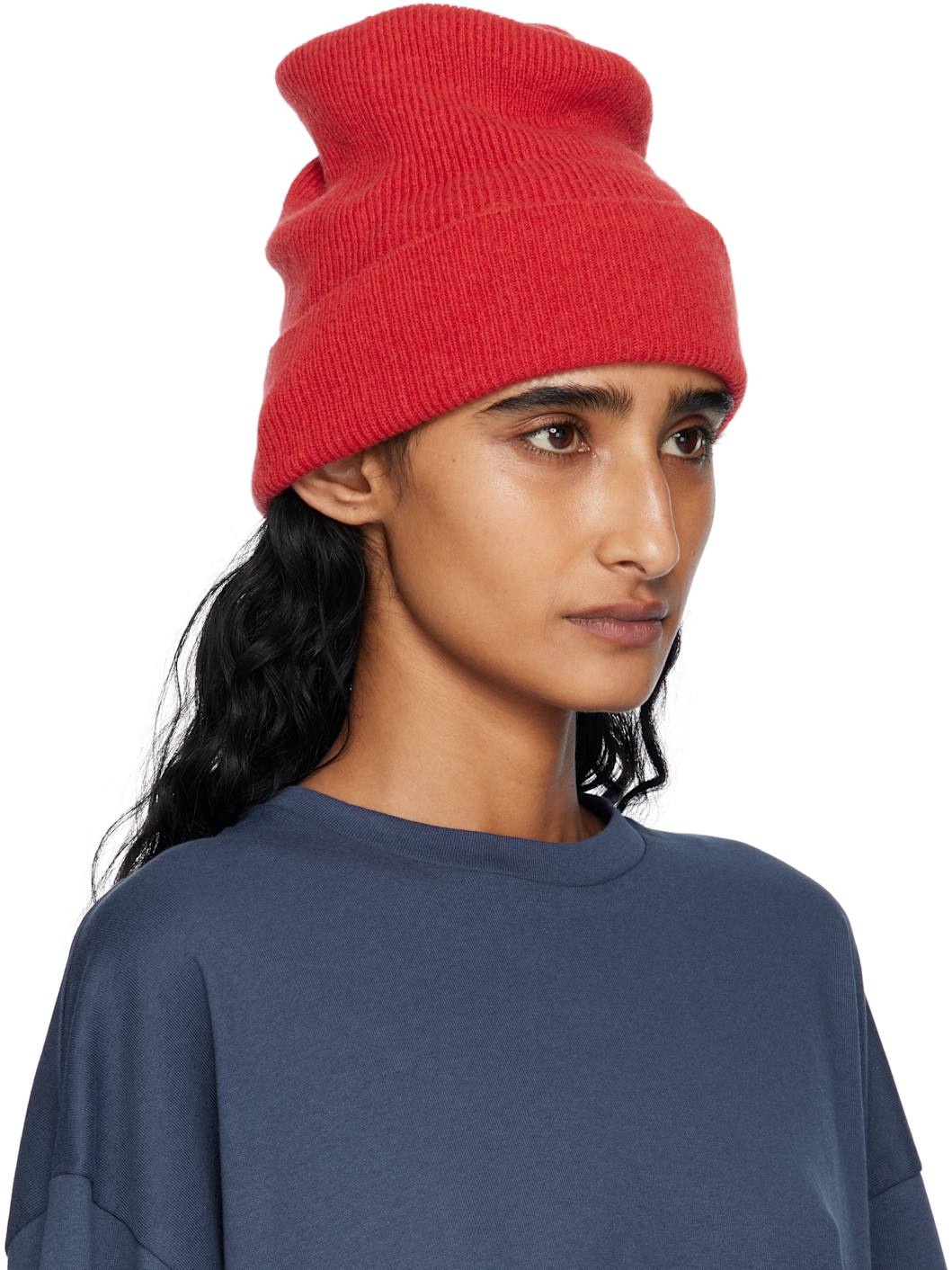Red Whit Beanie - 2
