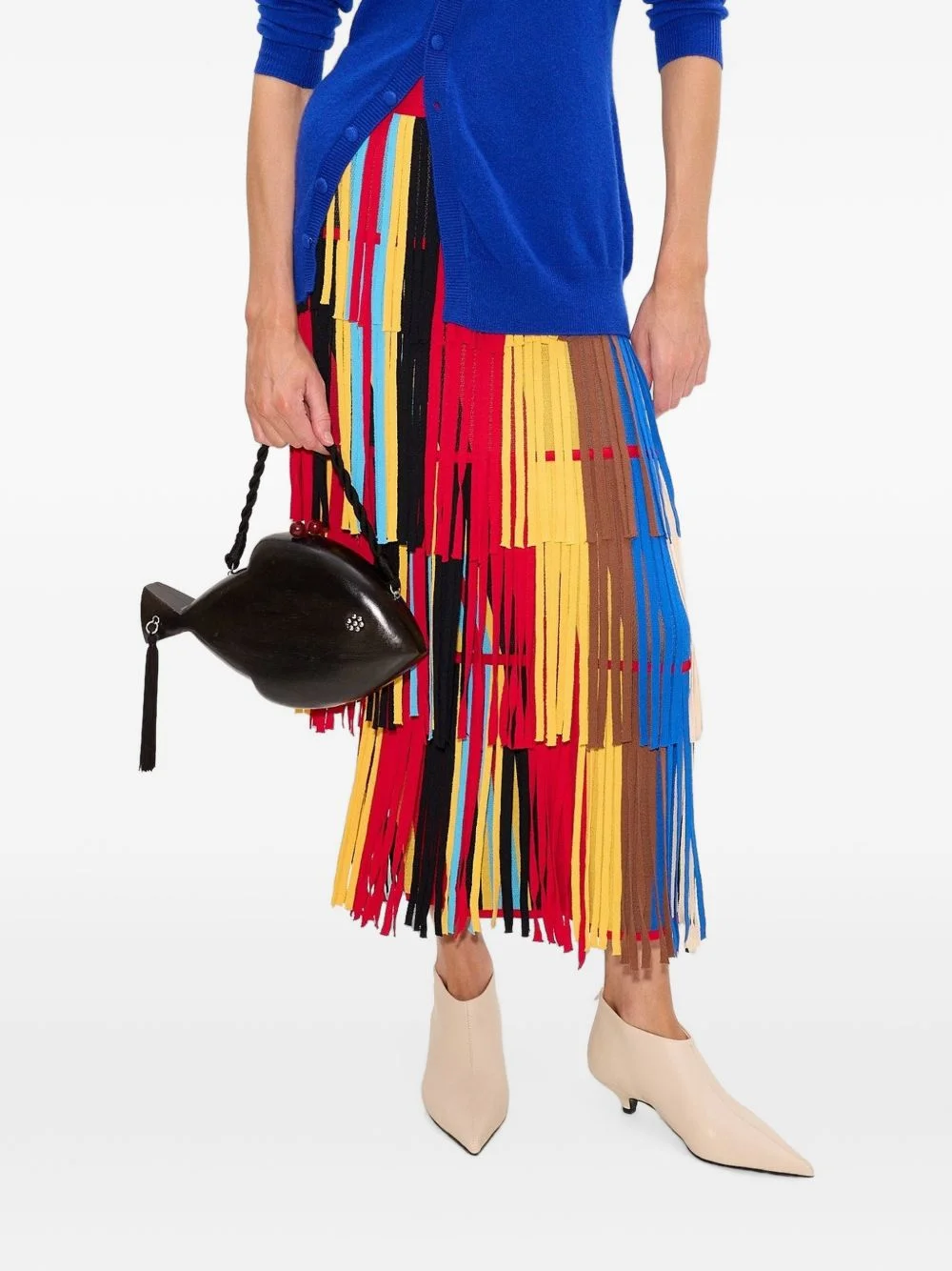 Za Za fringe maxi skirt - 1