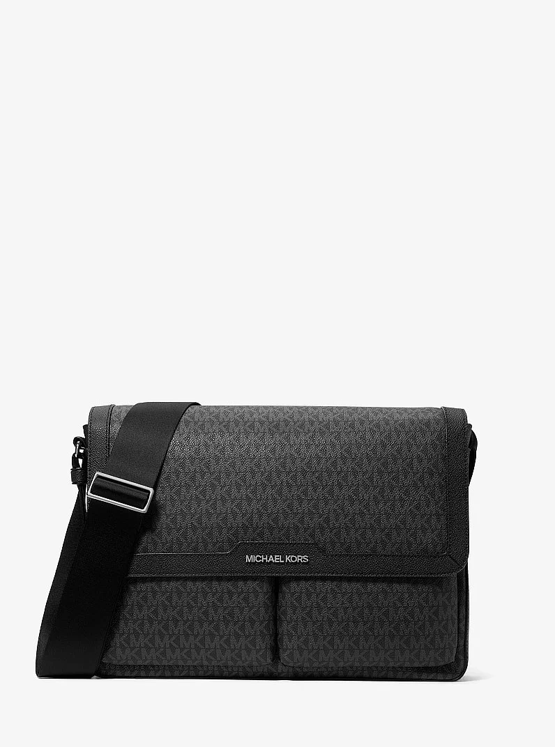 Pacey Medium Signature Logo Messenger Bag - 1