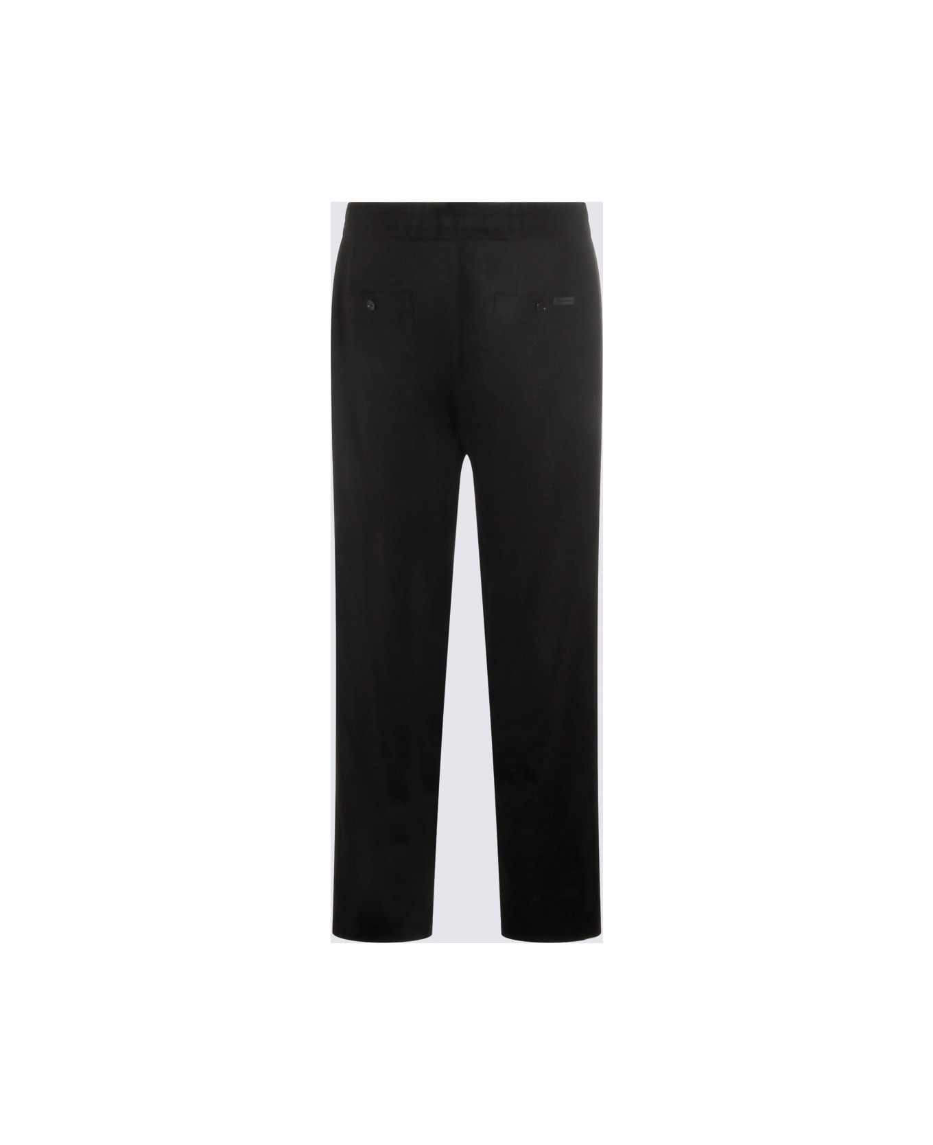 Black Wool Pants - 2