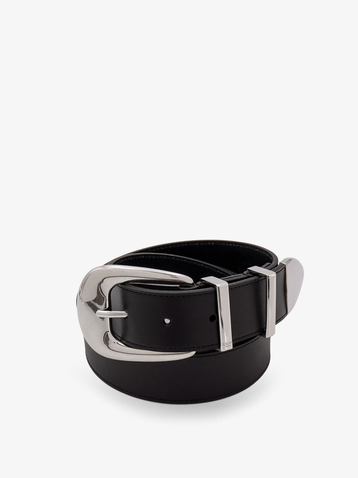 Celine Men Western Leather Belt - 3