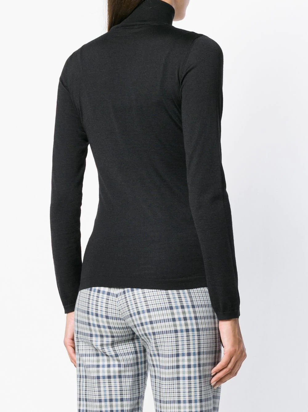 cashmere classic turtle neck sweater - 4