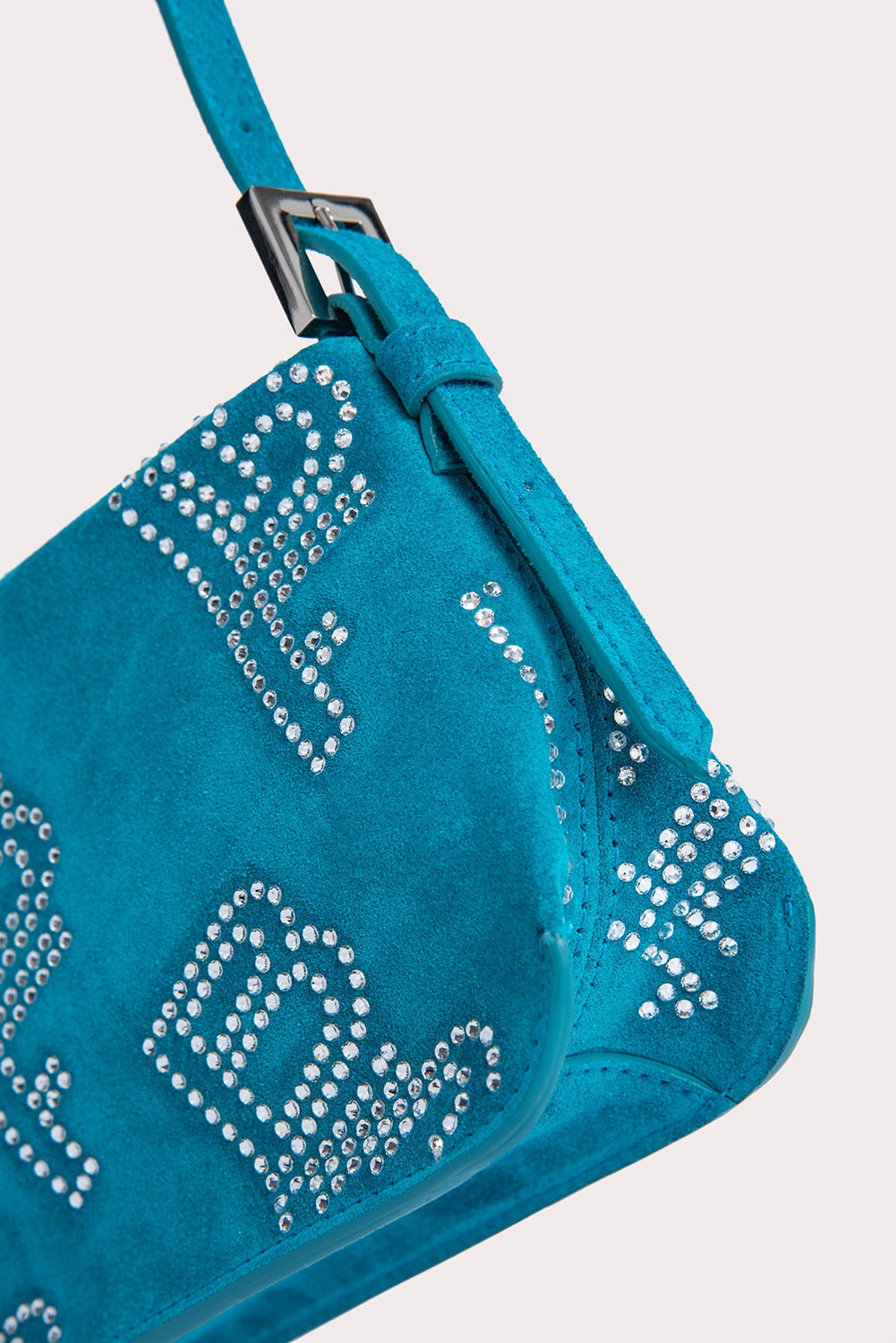 Dulce Azur Suede and Crystals - 5