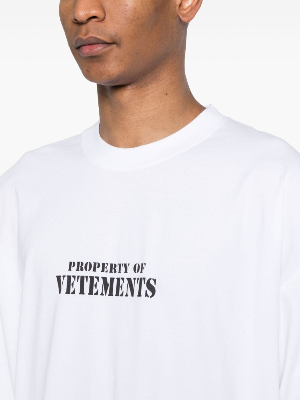 logo-print cotton T-shirt - 6