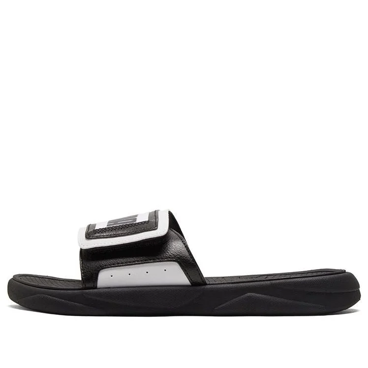PUMA Royalcat Sports Slippers Unisex Black White 386712-01 - 1