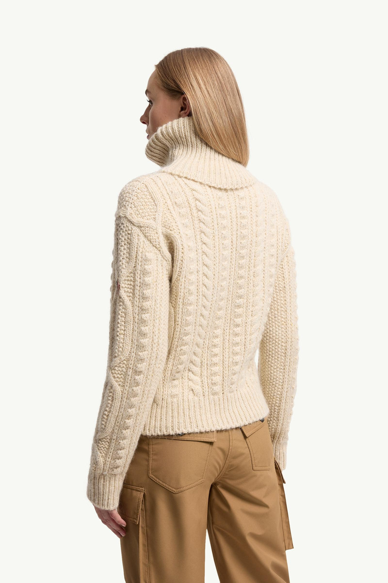 Wool & Mohair Blend Turtleneck Sweater 5