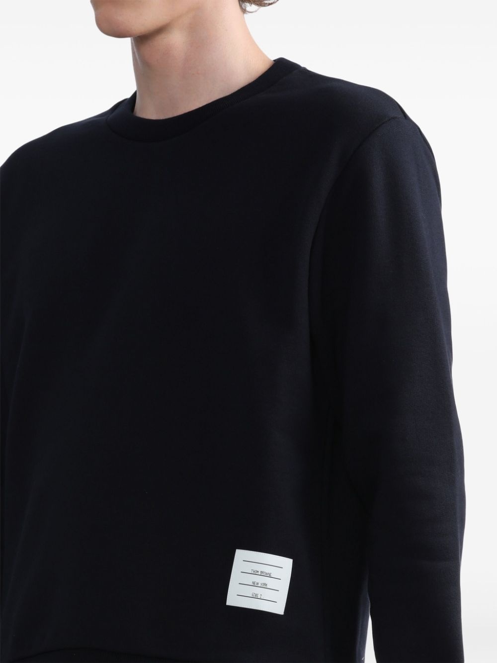 rear RWB stripe sweatshirt - 5