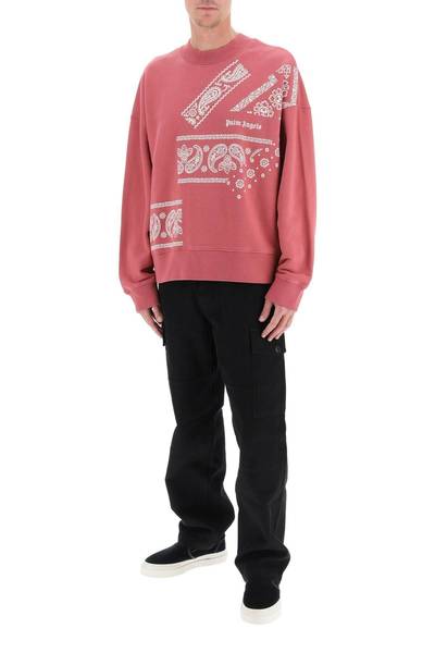 Palm Angels BANDANA PRINT SWEATSHIRT outlook