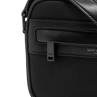 SAINT LAURENT Saint Laurent Canvas And Leather Shoulder Bag outlook