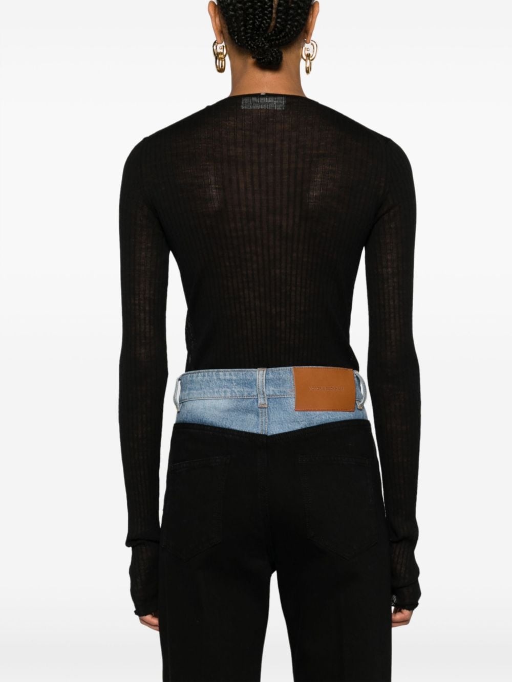 Dinar ribbed bodysuit - 4