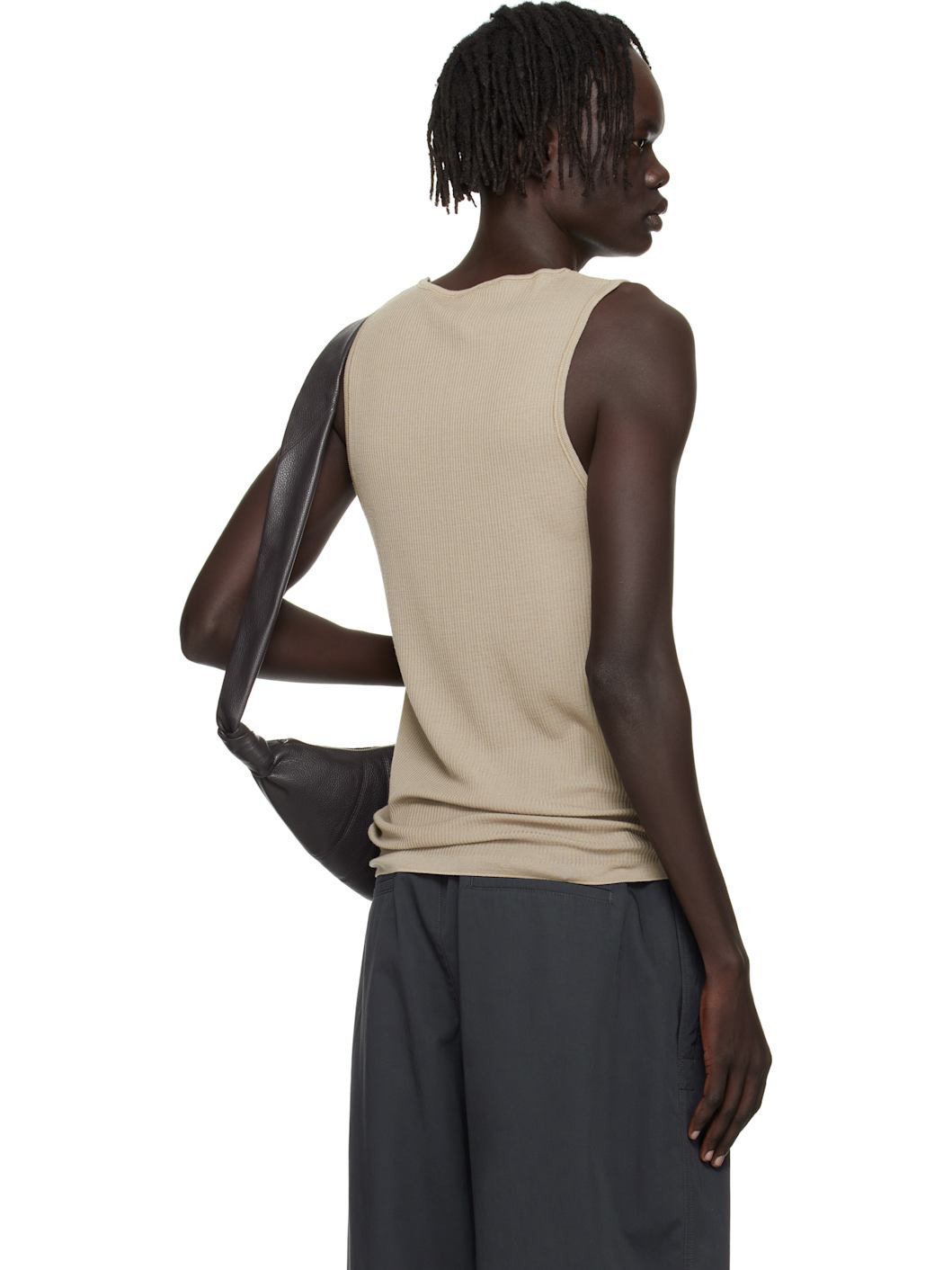 Gray Debardeur Tank Top - 3