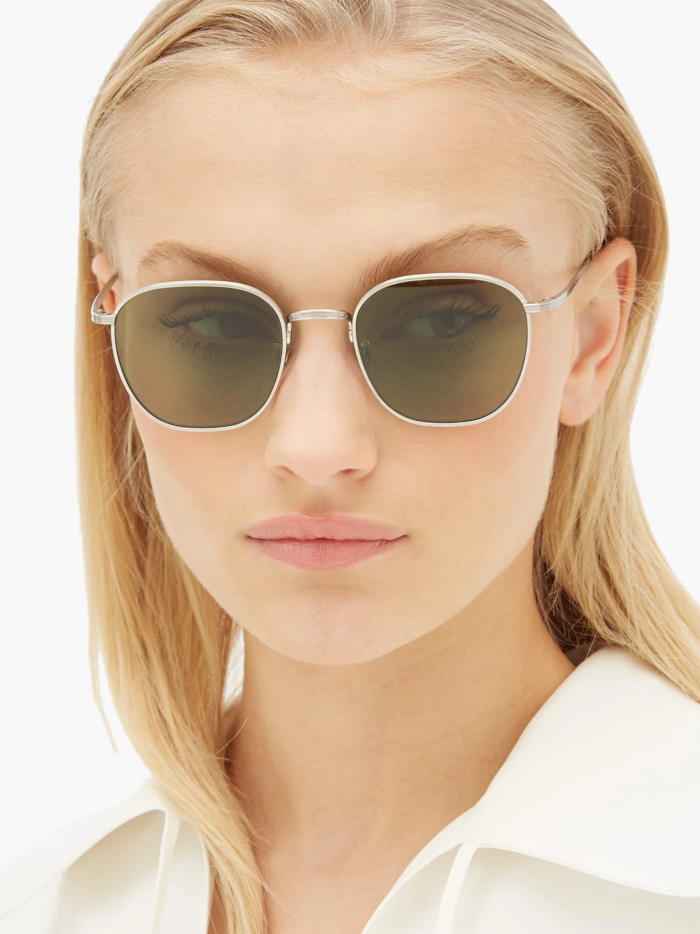 X Oliver Peoples Board Meeting 2 metal sunglasses - 3