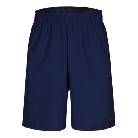 Nike Fle Athleisure Casual Sports Woven Breathable Running Training Shorts Blue 927527-478 - 1