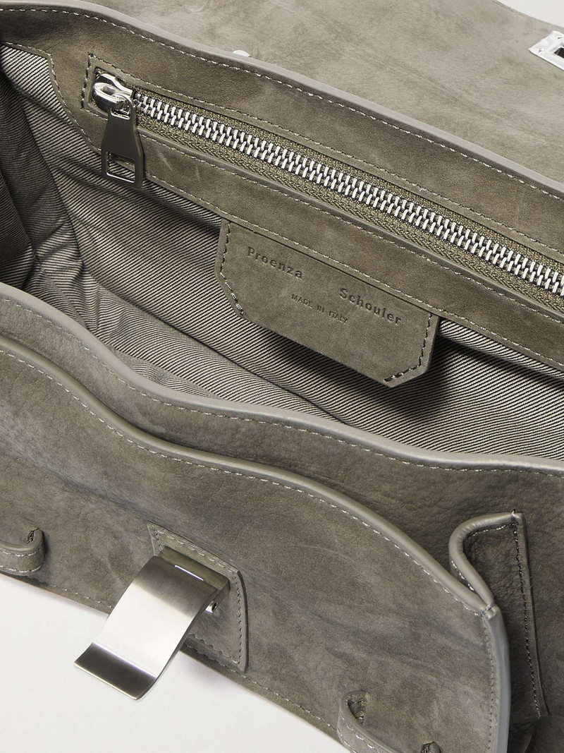 The PS1 Tiny leather satchel Green 5