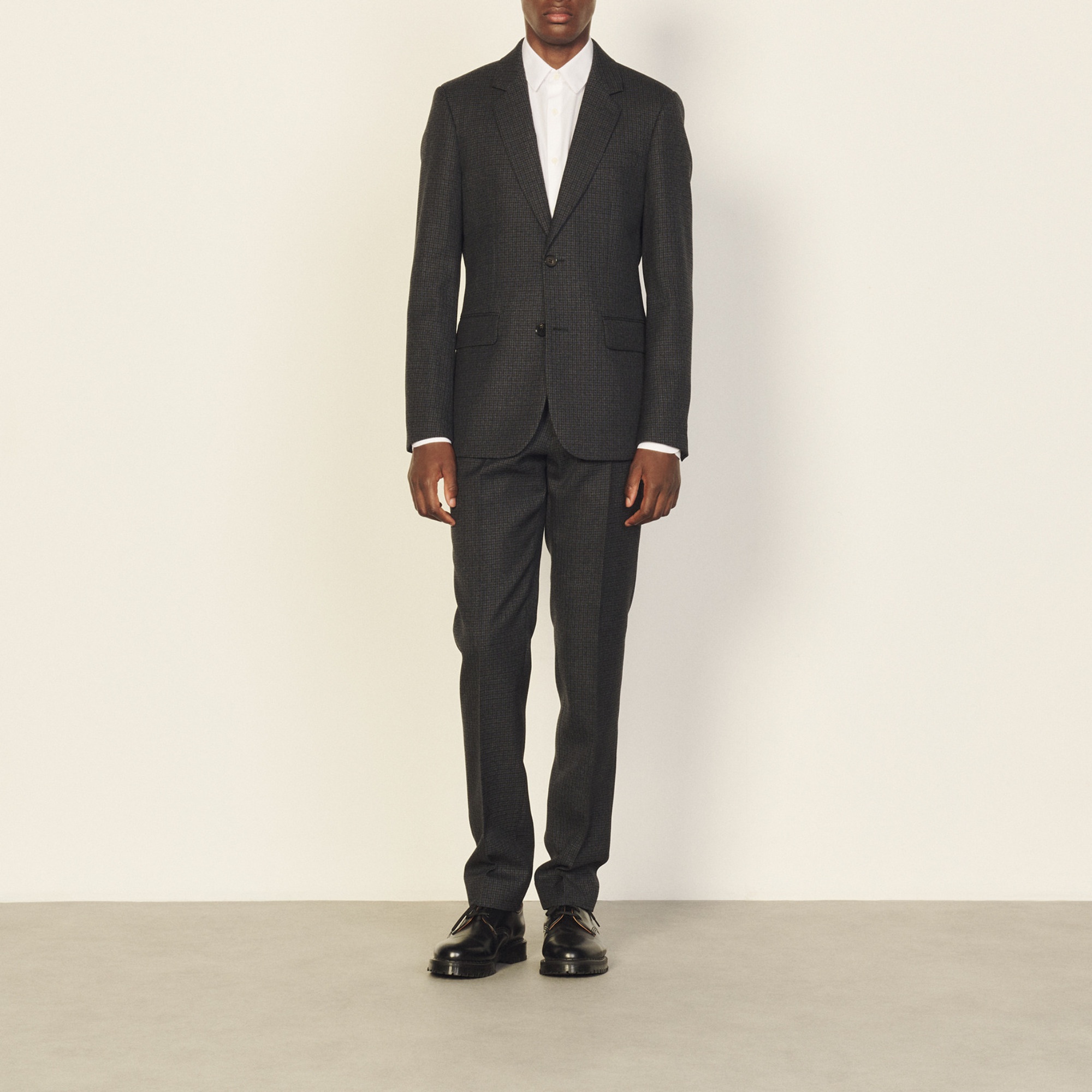 Virgin wool suit jacket - 6