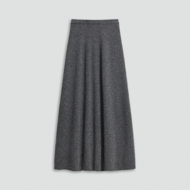 Knit Pull-On Skirt in Astor Wool 1