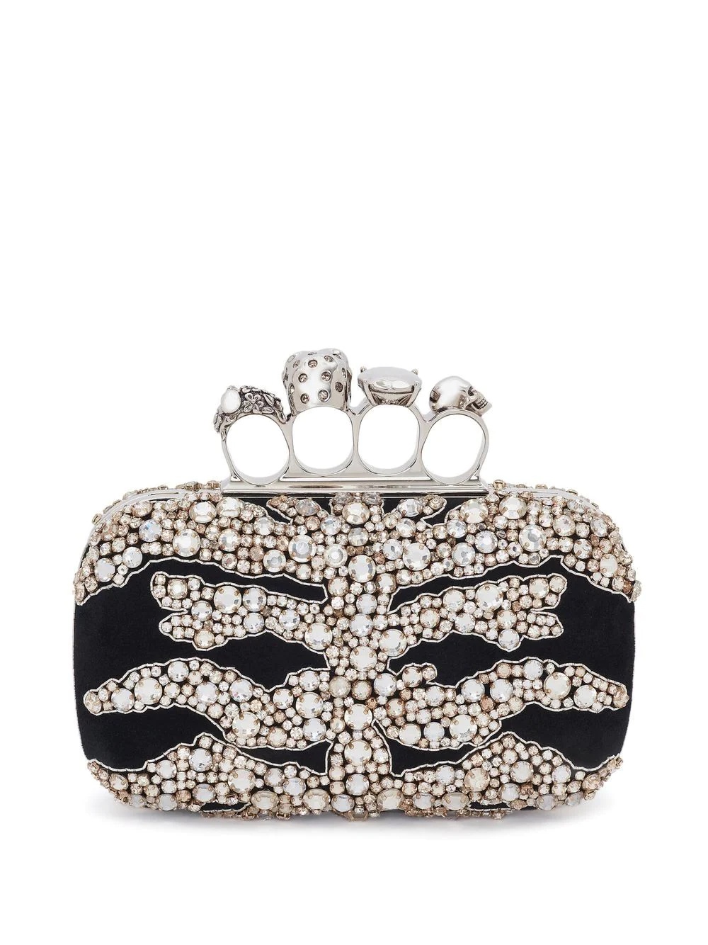 skull knuckleduster clutch bag - 2