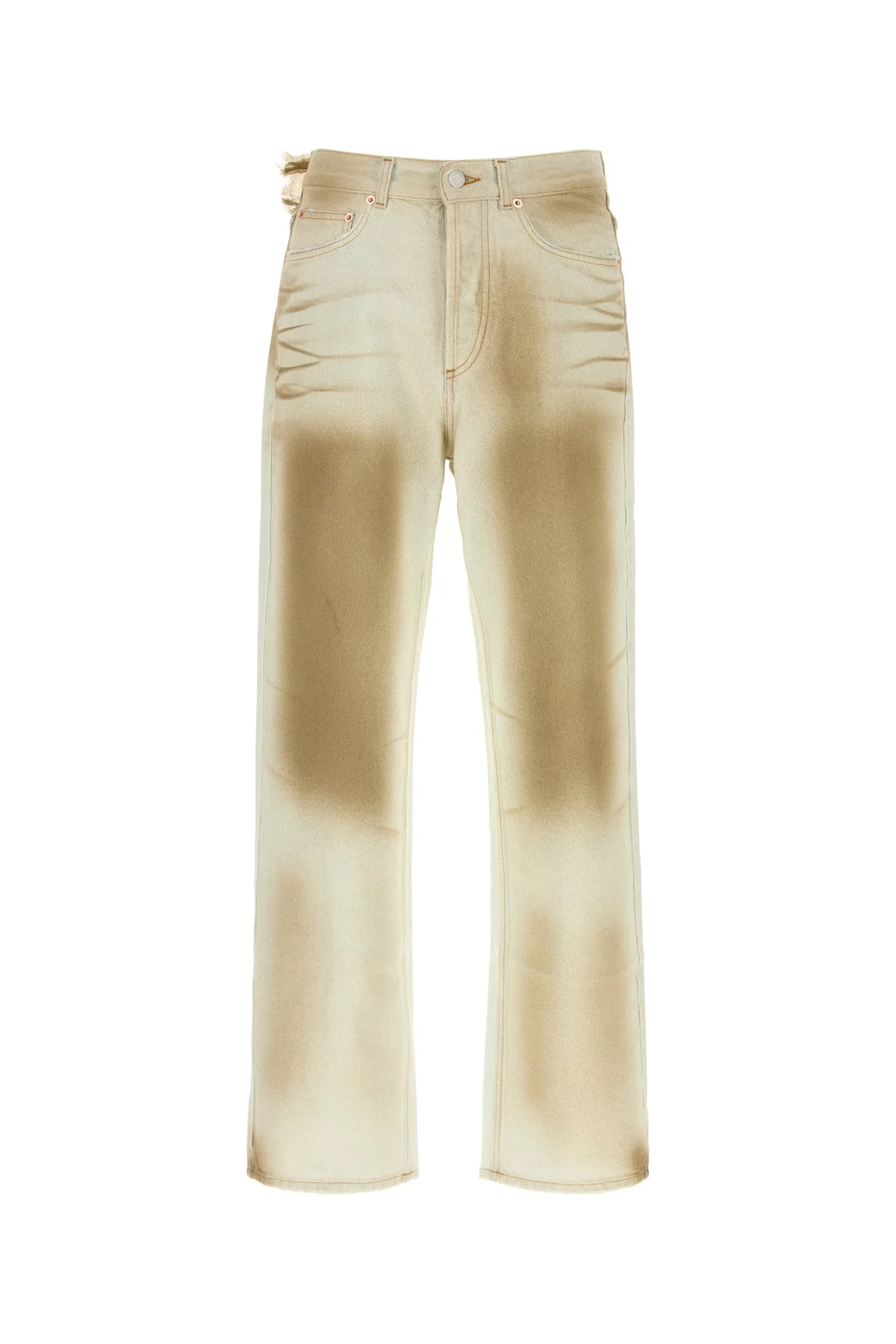 Two-tone denim jeans - 1