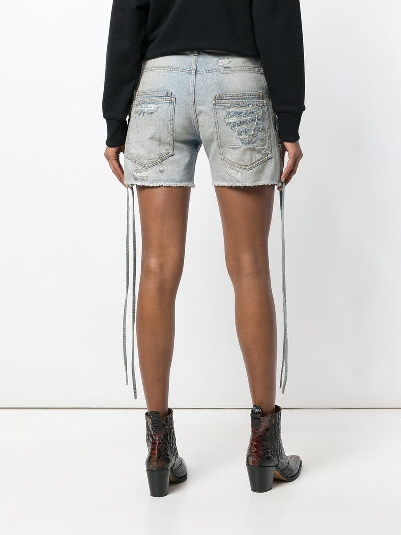 distressed denim shorts 4
