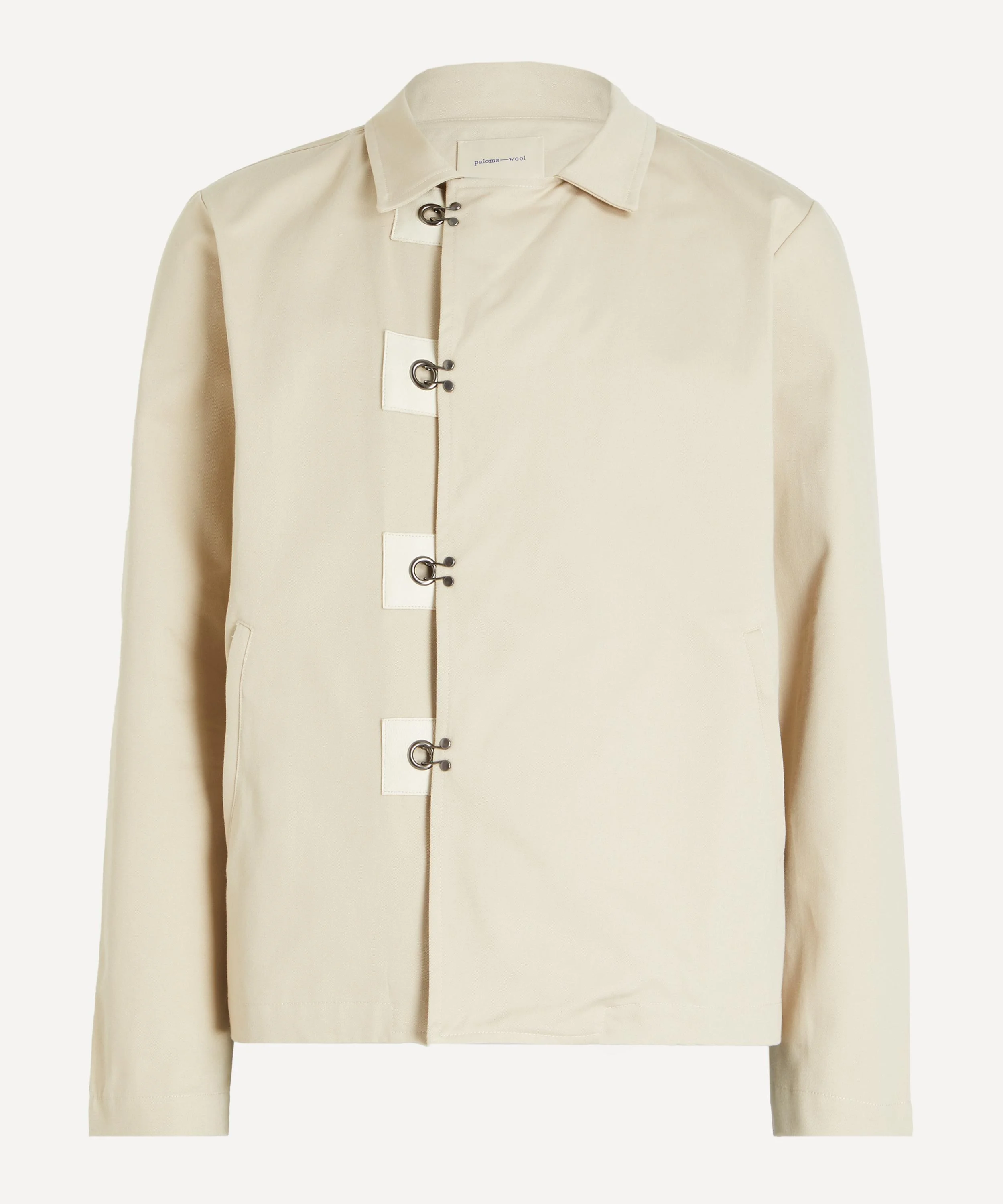 Maxi Ecru Twill Jacket - 1