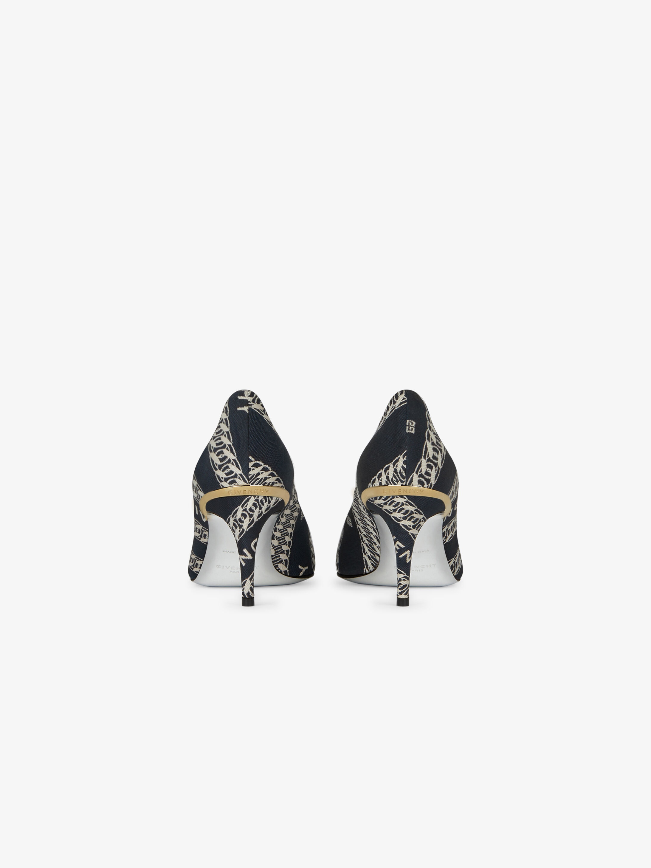 GIVENCHY Chain M-pumps in canvas - 3