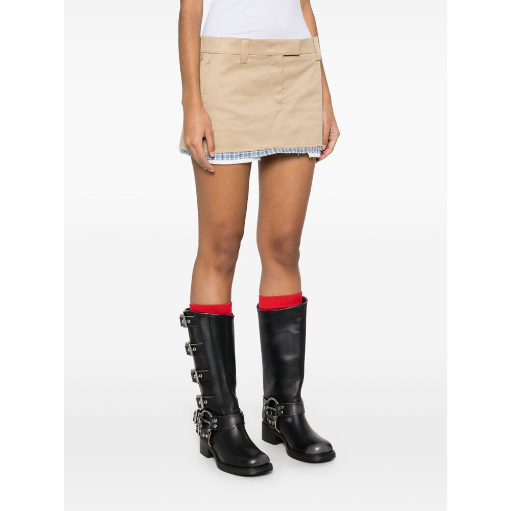Miu Miu Neutrals Skirts - Straight Skirts Women - 5