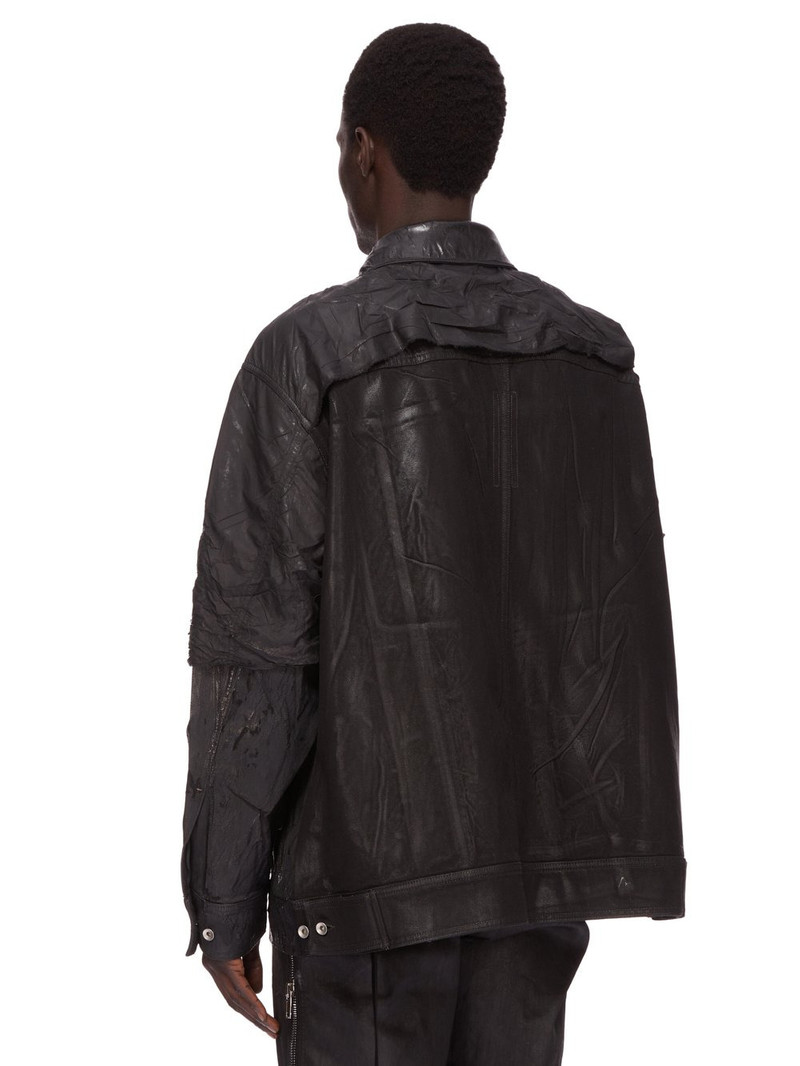 Black Hollywood Jumbo Worker Denim Jacket 3