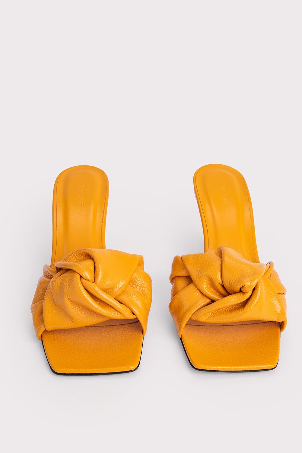 Lana Sunflower Gloss Grained Leather - 5