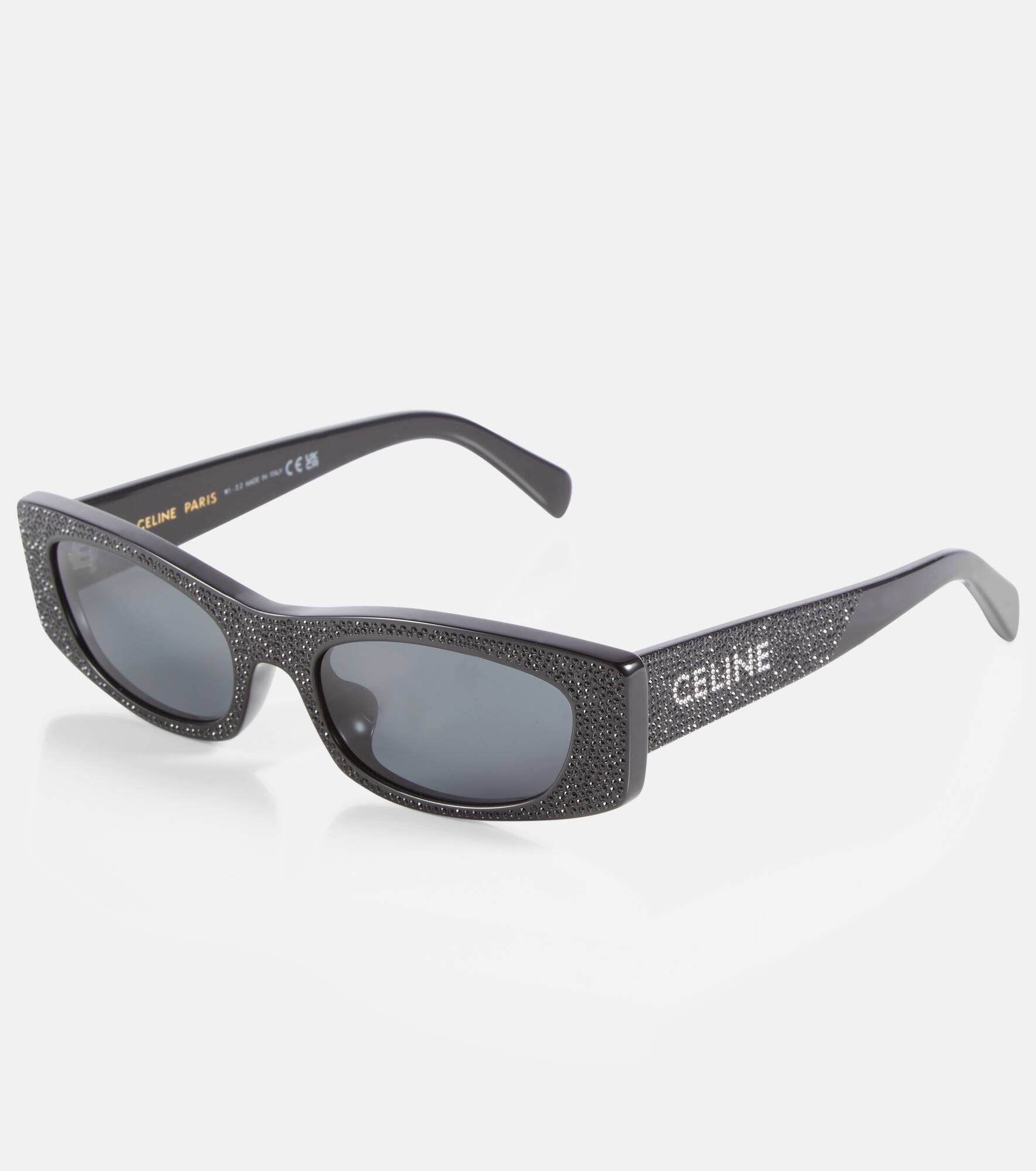 Embellished rectangular sunglasses - 4