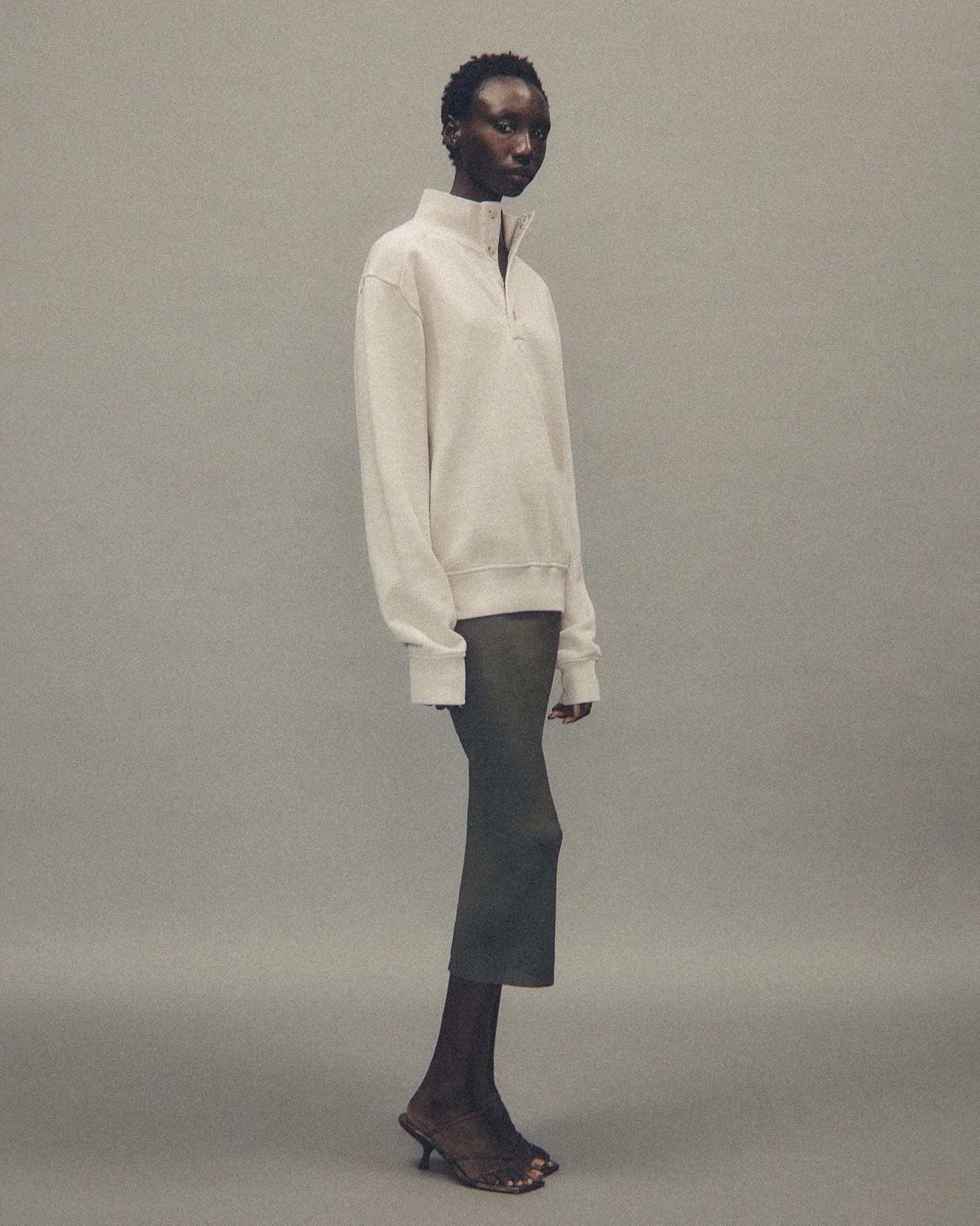 PORT PULLOVER OFF WHITE - 5