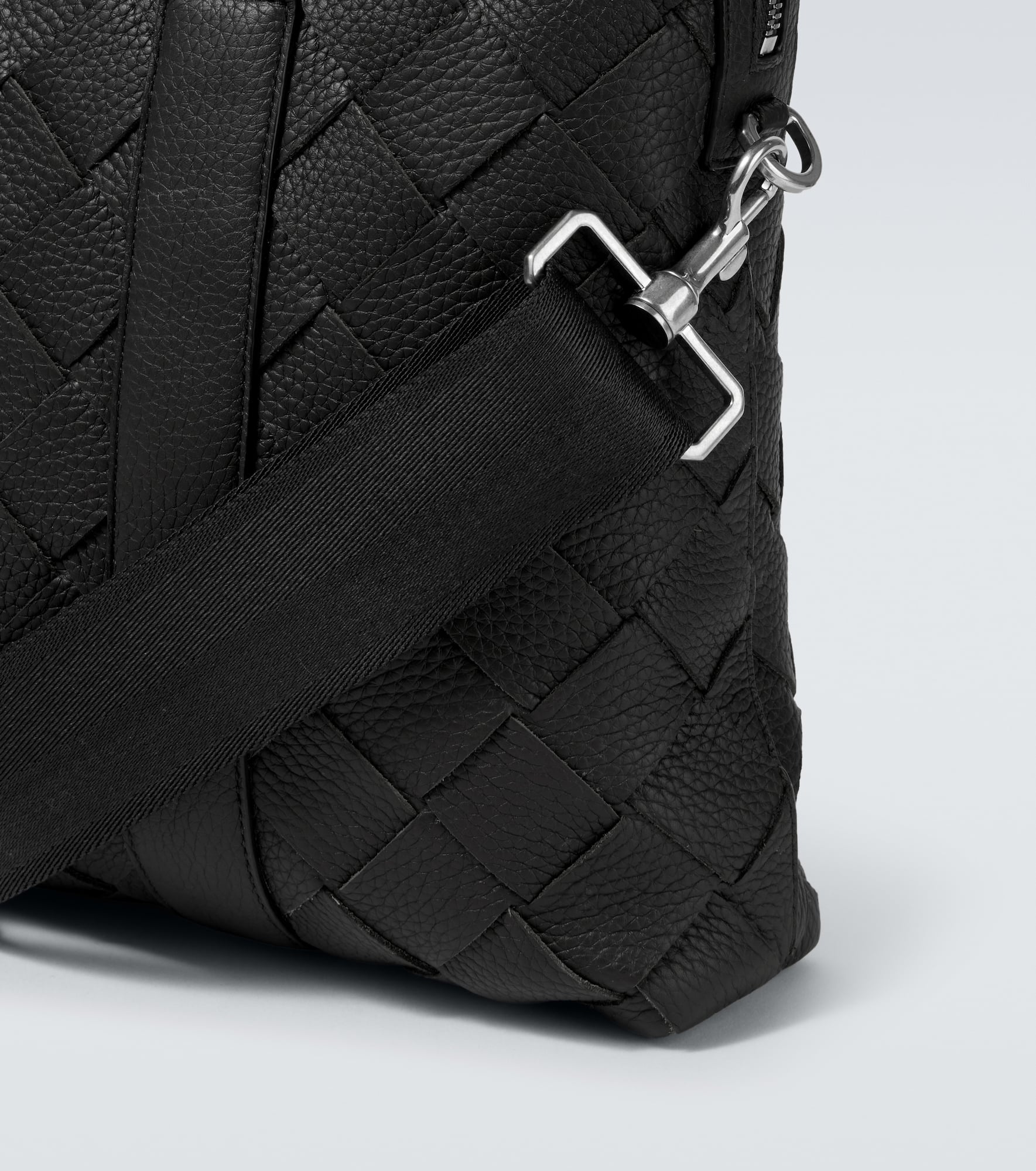 Intrecciato leather briefcase - 7