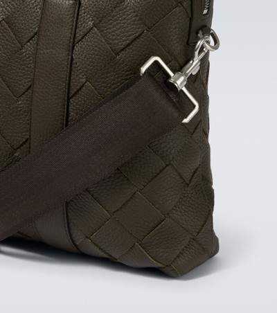 Bottega Veneta Intrecciato leather briefcase outlook
