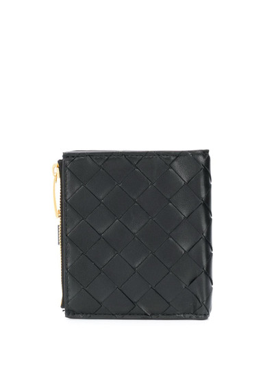 Bottega Veneta intrecciato weave compact wallet outlook