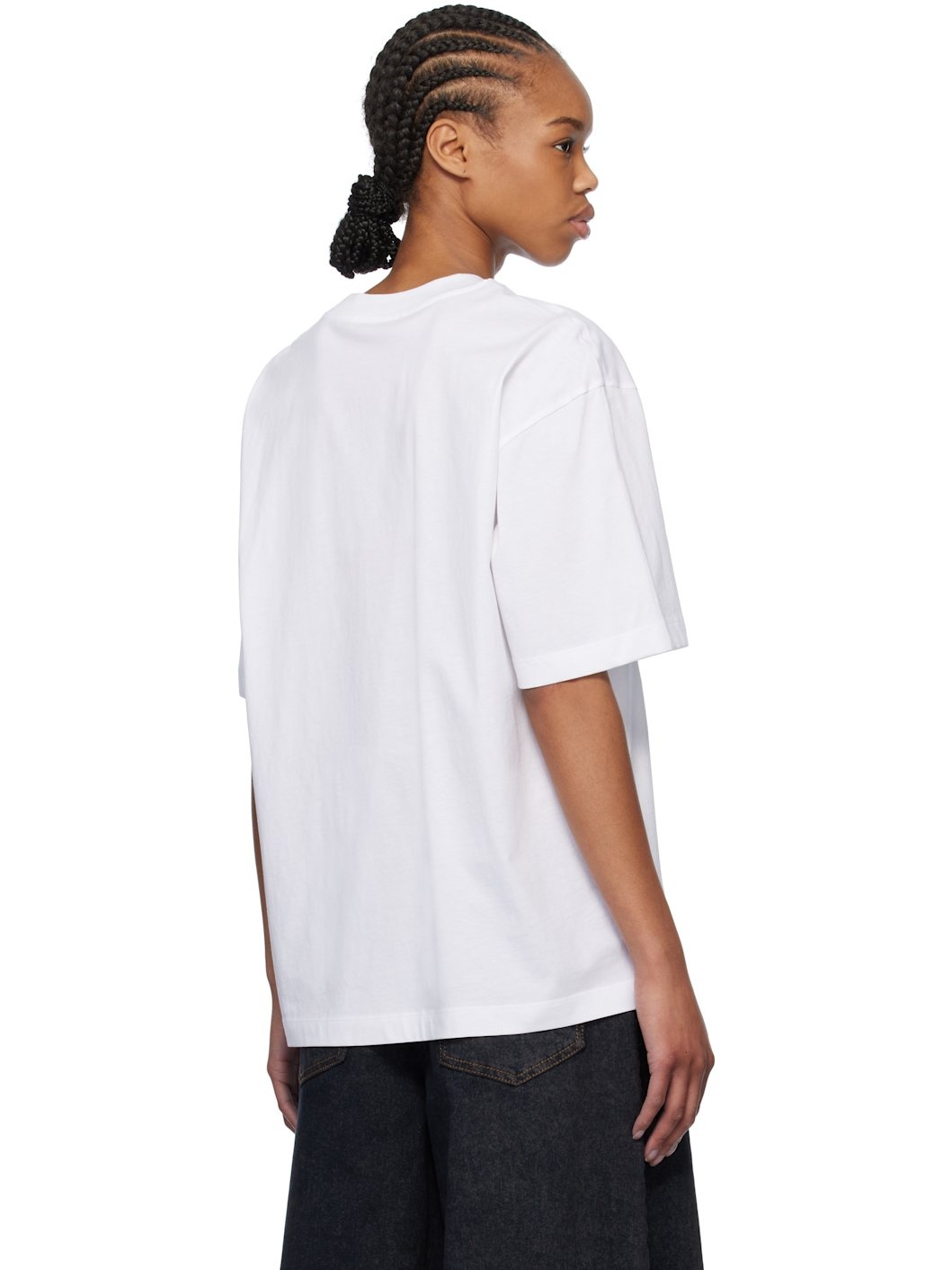 White Scribbled Logo T-shirt - 3
