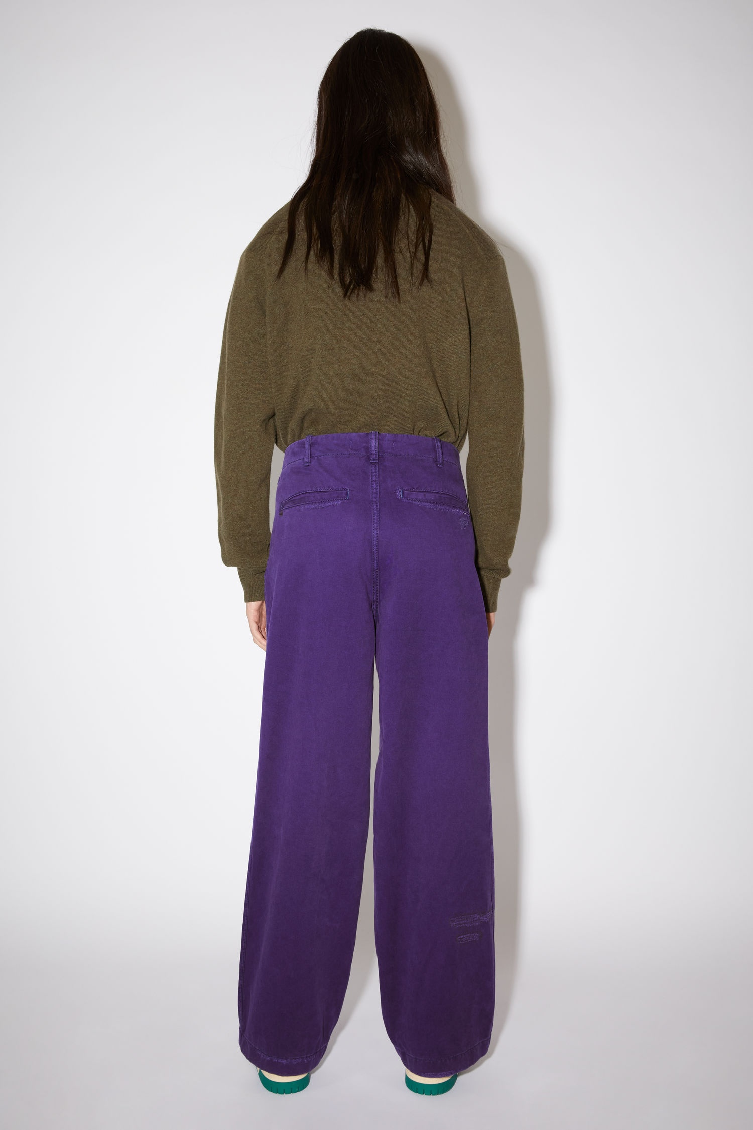 Workwear trousers - Purple - 3