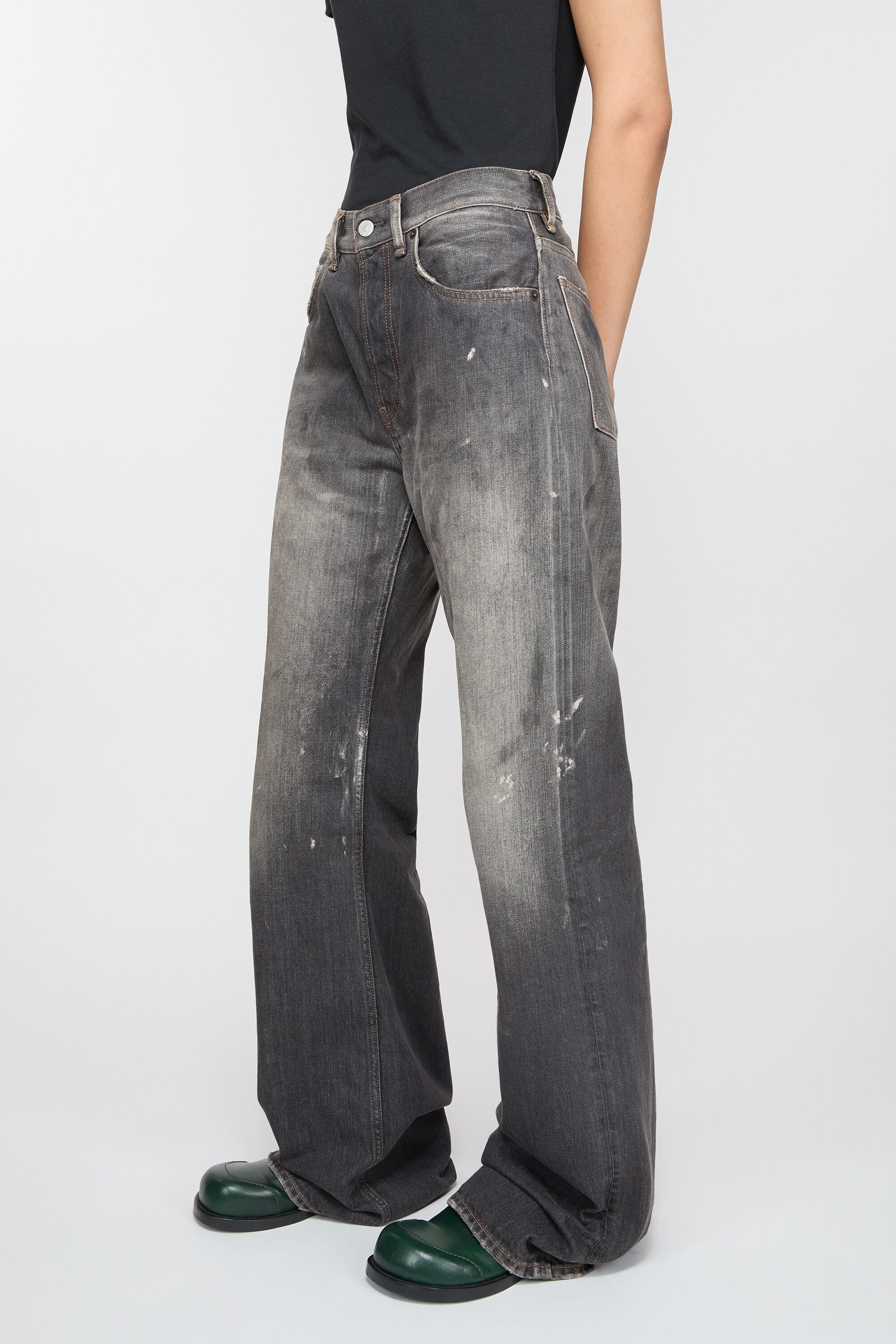 Loose fit jeans - 2021F - Black - 4
