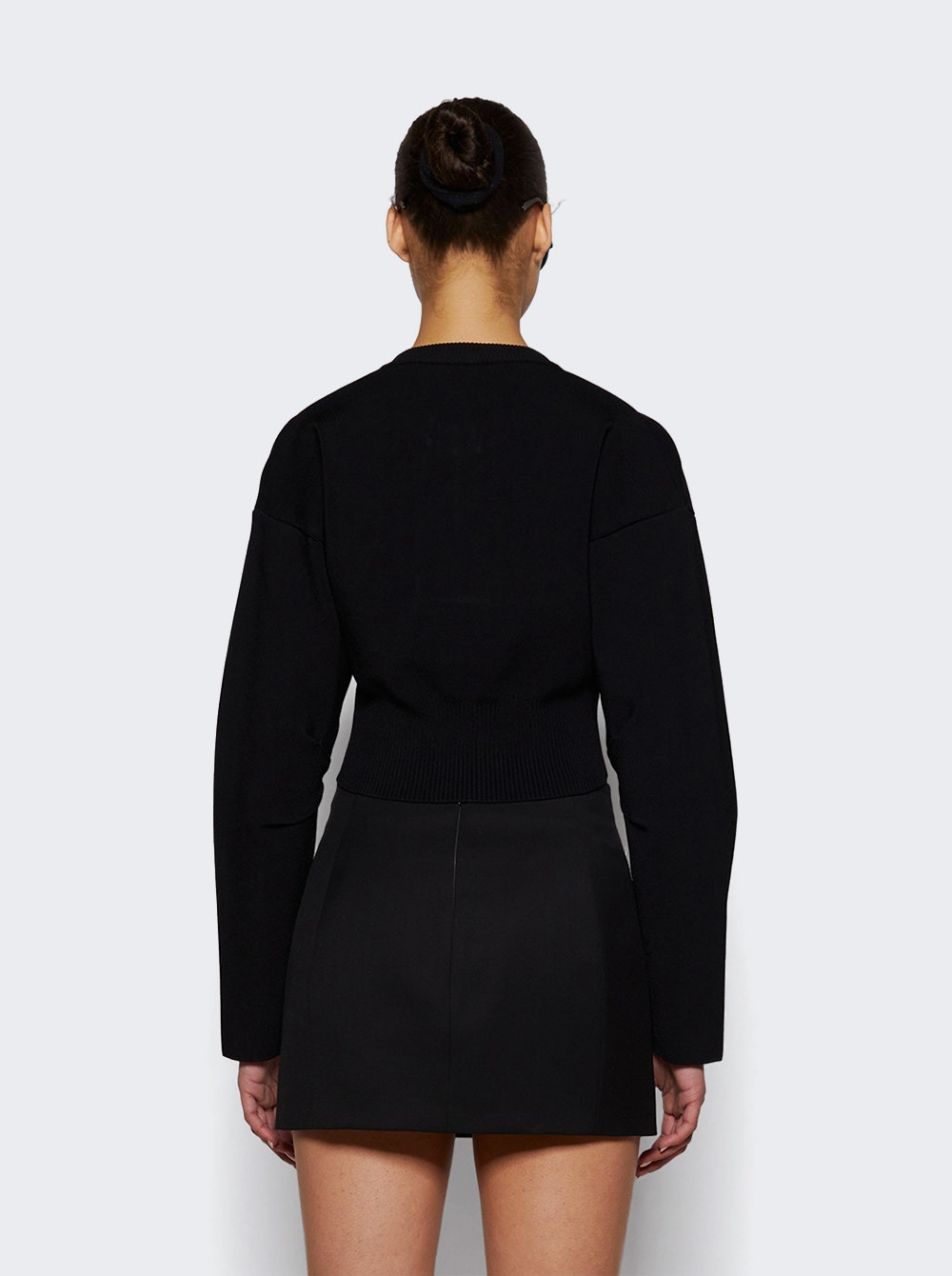 Matte Cardigan Black - 5