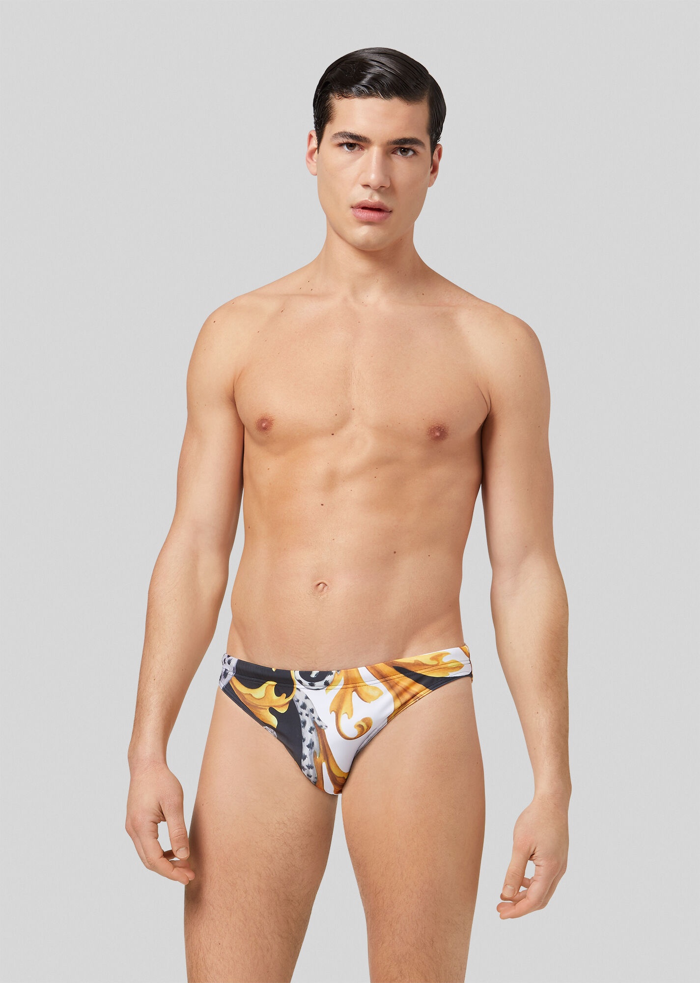 Acanthus Print Swim Briefs - 2
