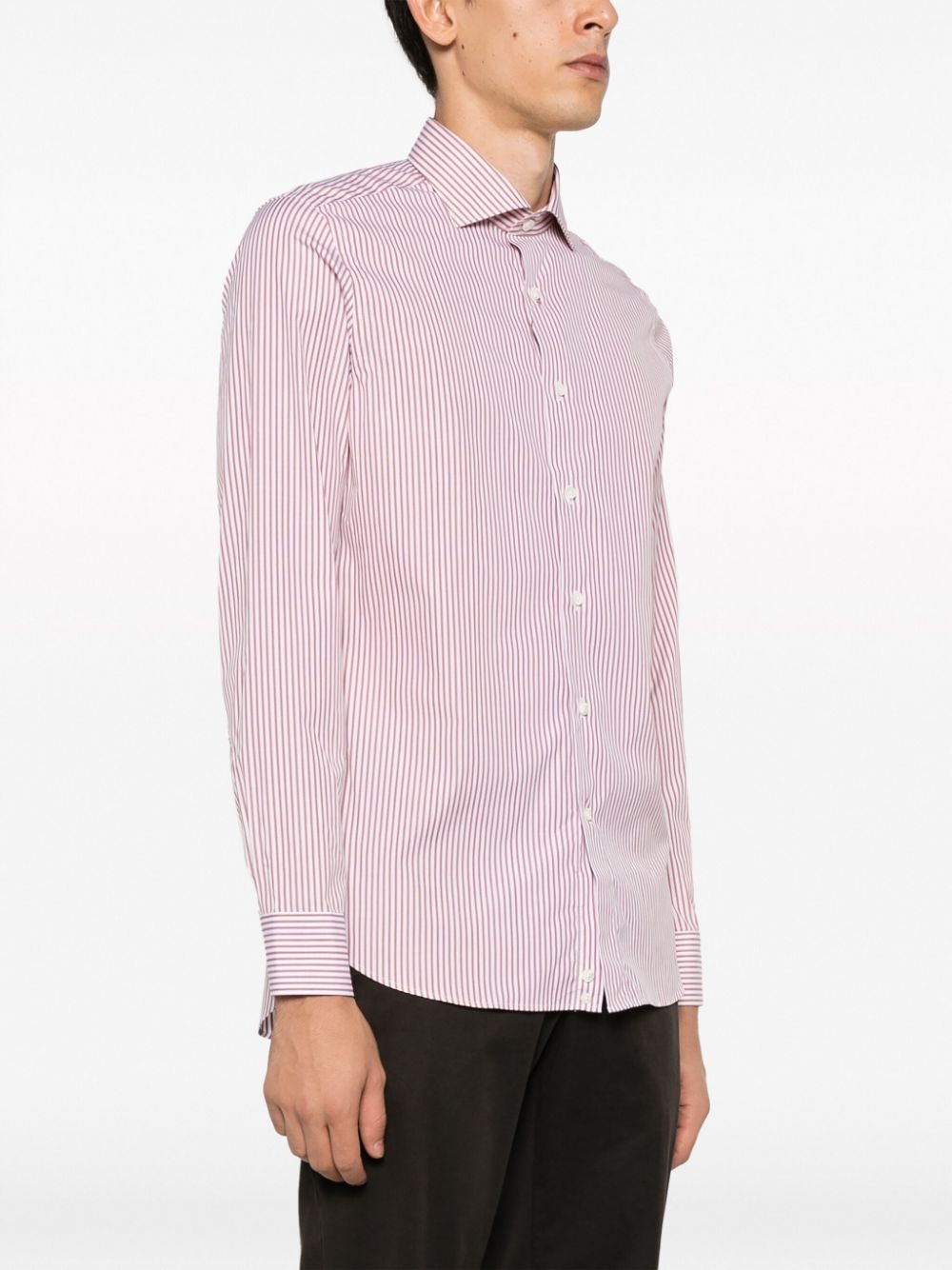 striped cotton shirt - 3