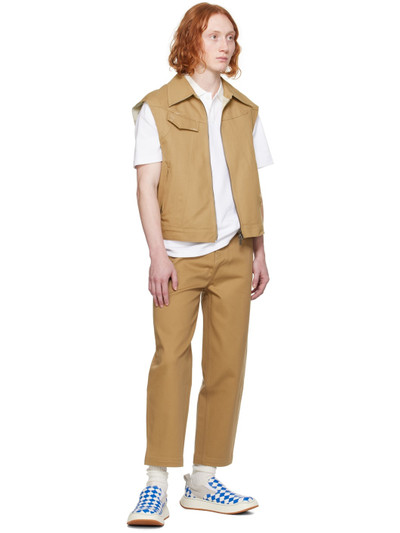 ADER error Tan Tag Trousers outlook