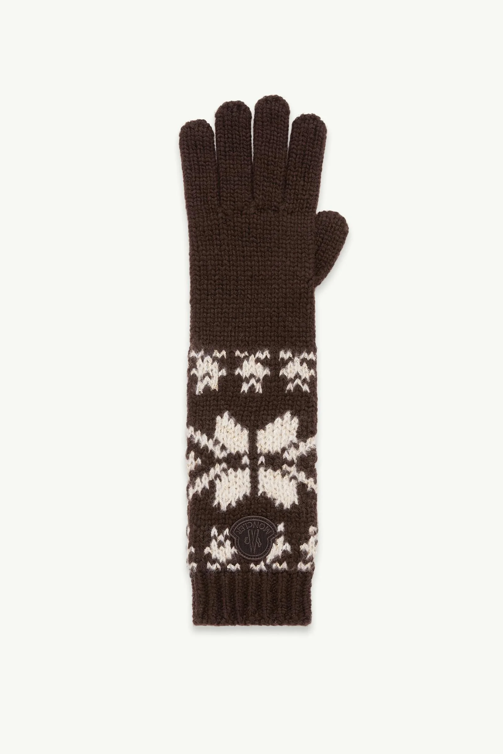 Jacquard Knit Gloves - 1
