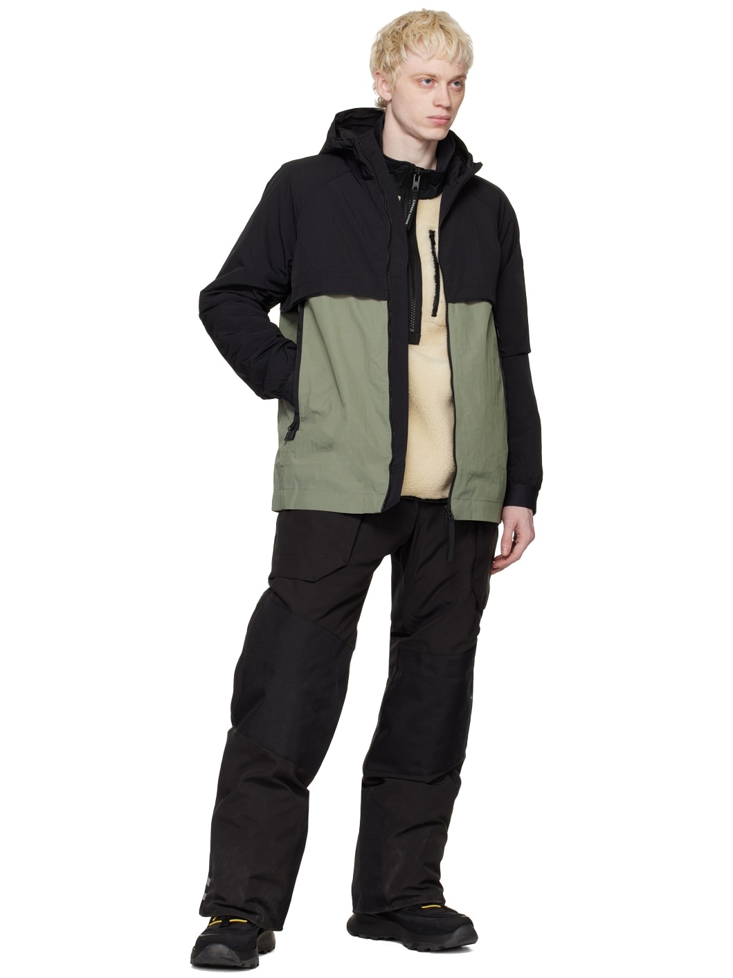 Black & Green Faber Jacket - 5