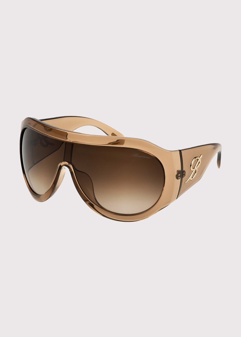 Blumarine ACETATE MASK SUNGLASSES STYLE SPORTING A WRAPROUND SHAPE outlook