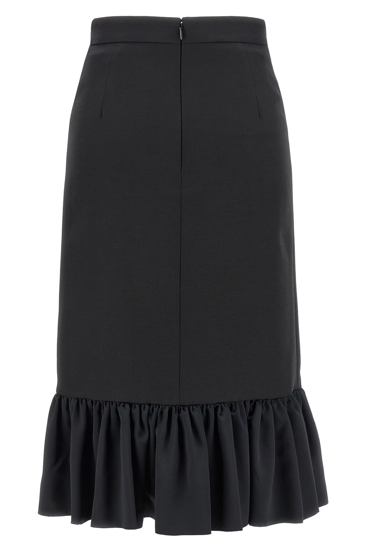 Valentino Garavani Women Valentino Garavani Crepe Couture Skirt - 2