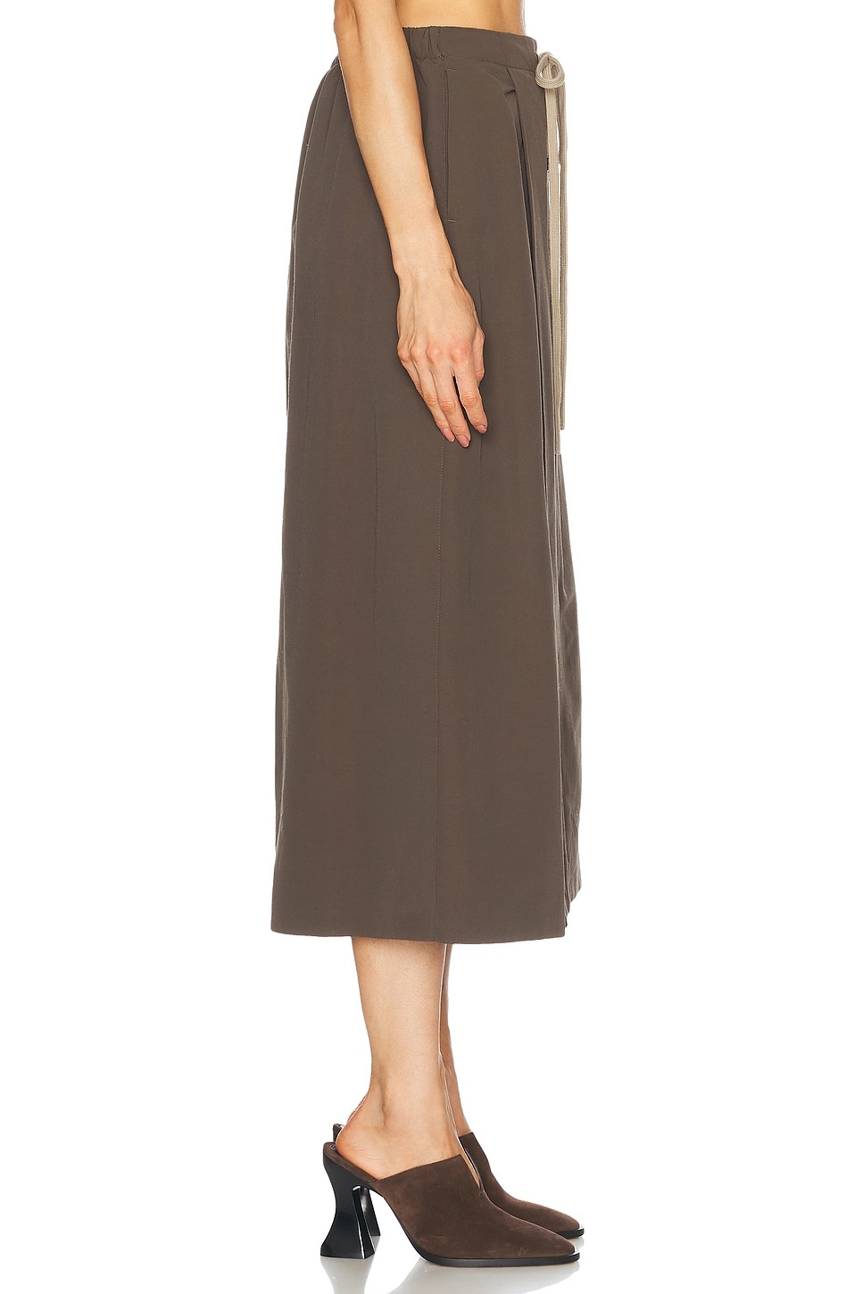 Military Nylon Wrap Skirt - 2