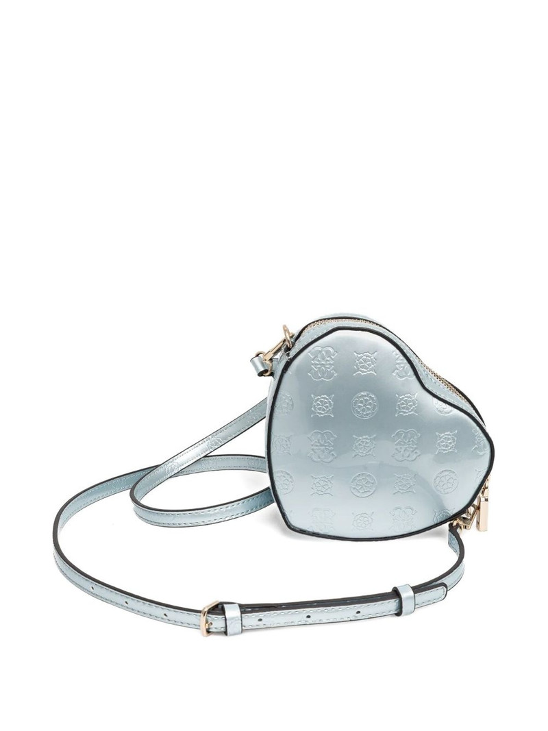 GUESS USA Arnela heart-shaped leather crossbody bag outlook
