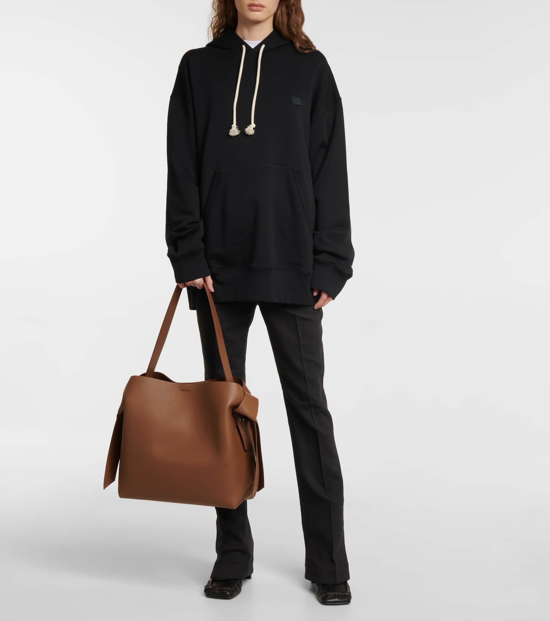 Musubi Medium leather shoulder bag - 5