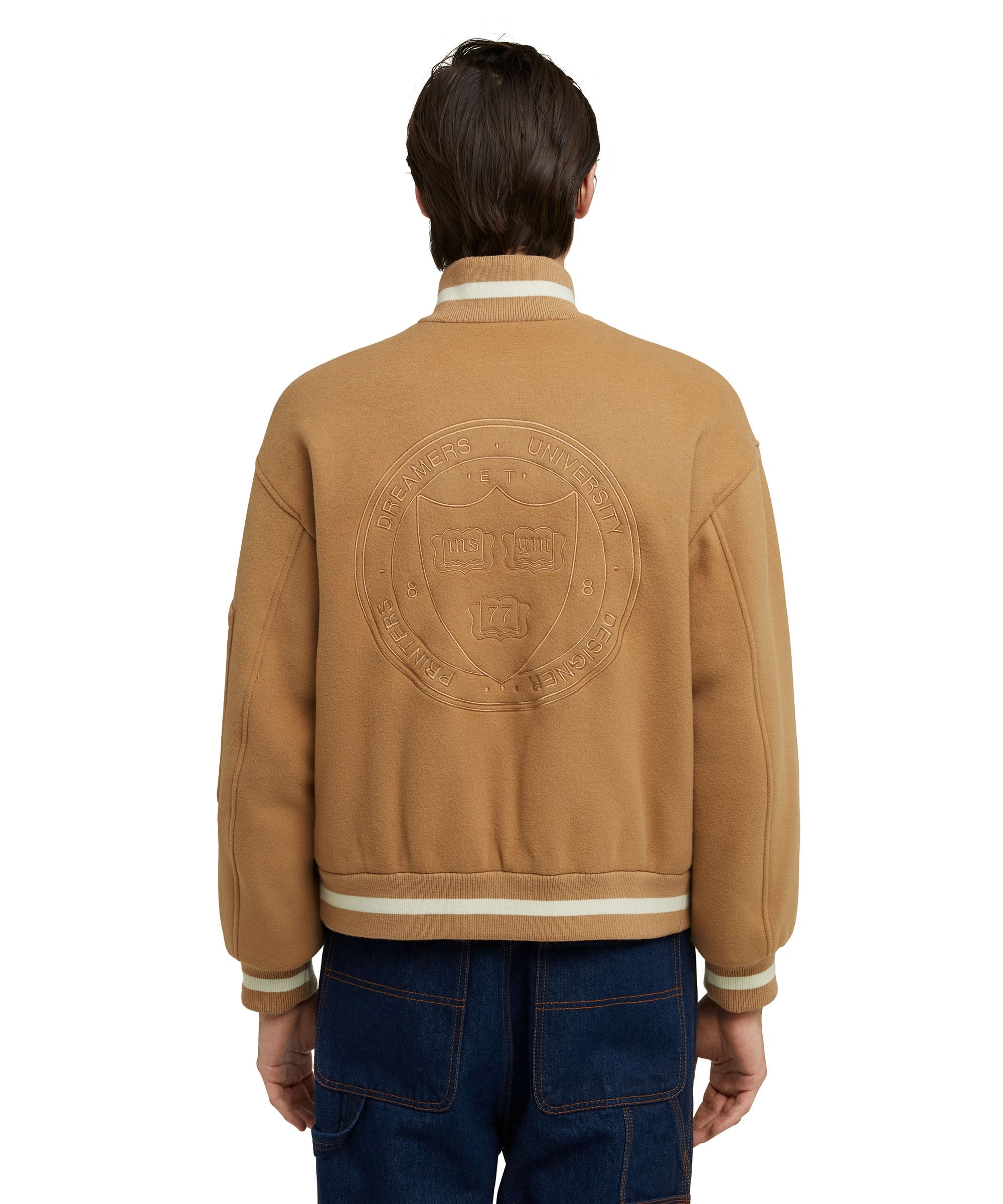 Virgin wool bomber jacket "Wool Felt" - 3