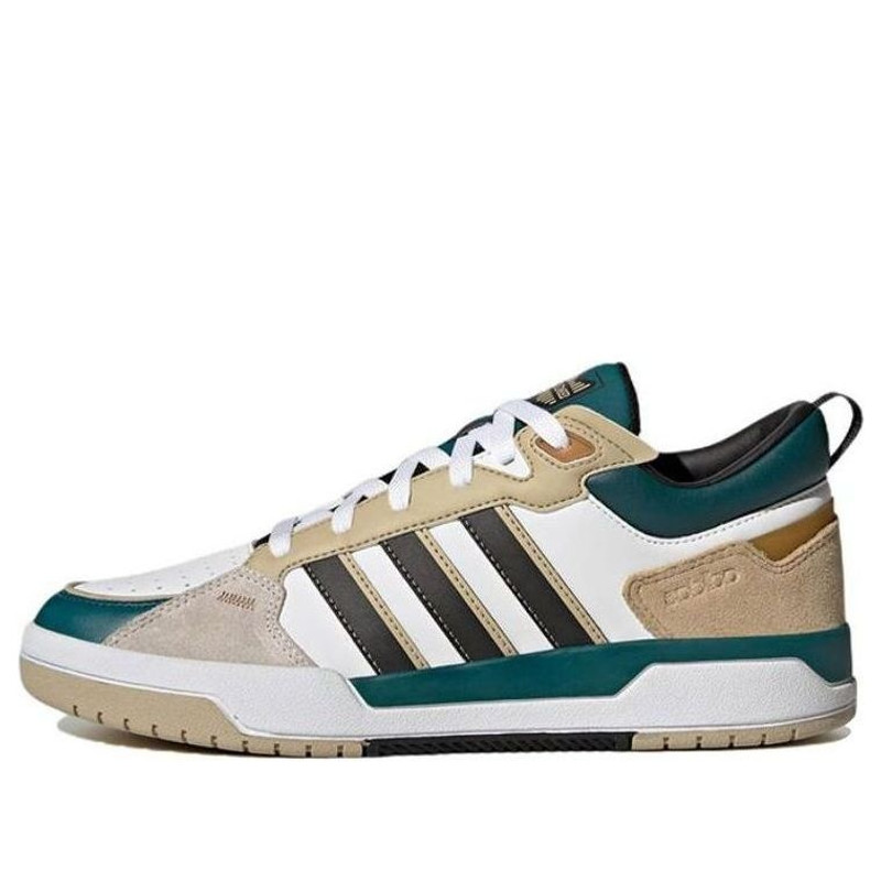 adidas neo 100DB 'White Bluegreen Light Brown' GX7145 - 1